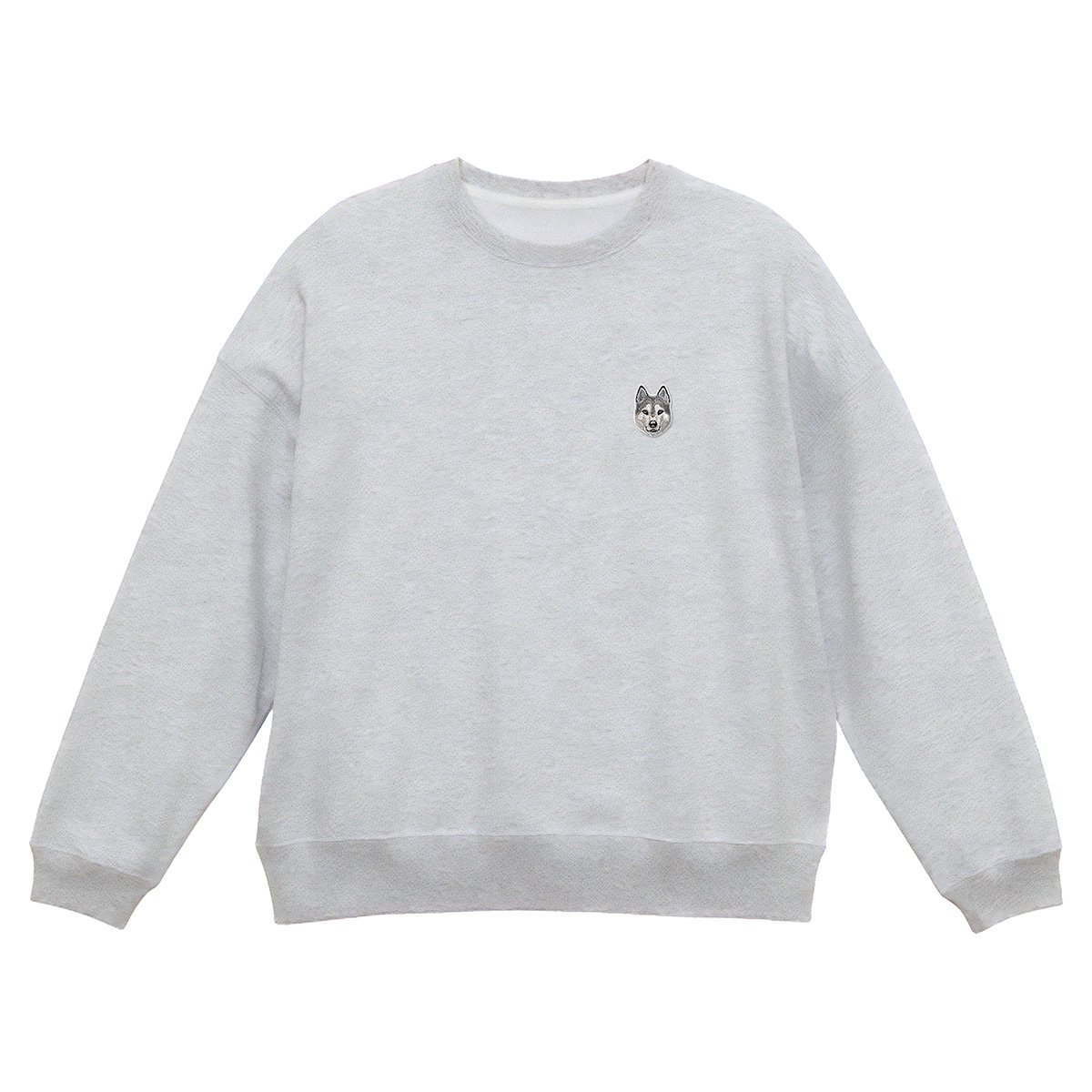 HUSKY スウェット / ワッペン / アッシュ | HUSKY GELATO