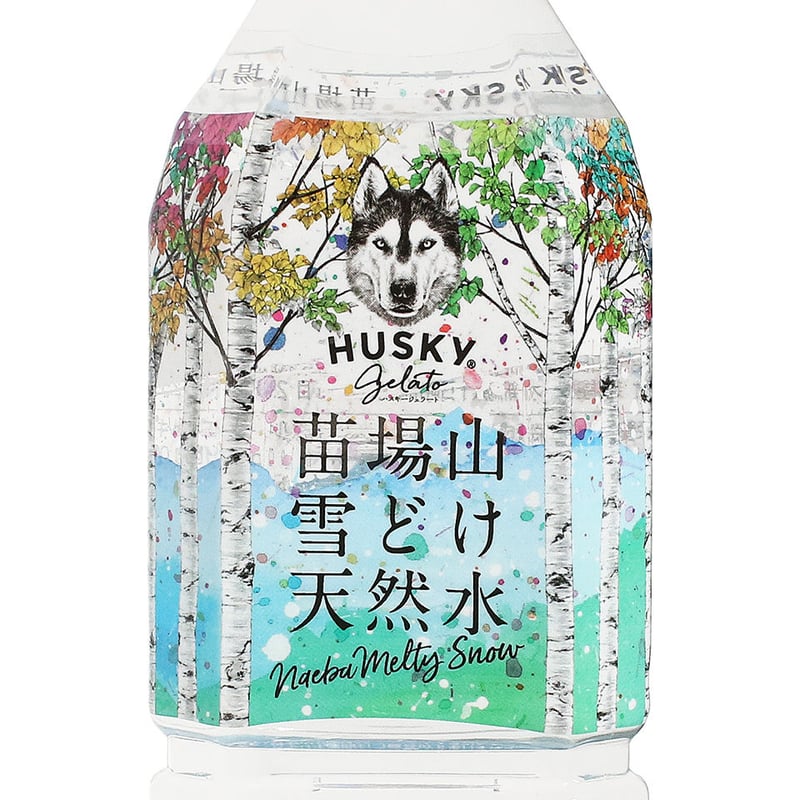苗場山雪どけ天然水 / 500ml 24本入 1箱 | HUSKY GELATO