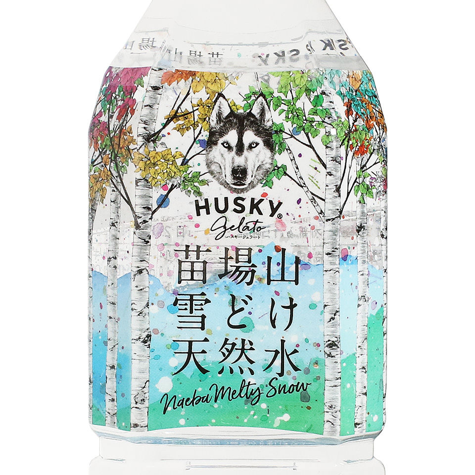 苗場山雪どけ天然水 / 500ml 24本入 1箱 | HUSKY GELATO