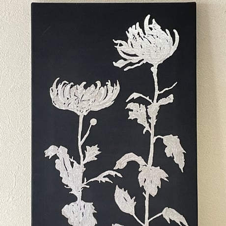 2本の菊