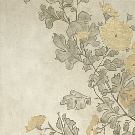四季草花図　秋