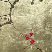 金に梅図