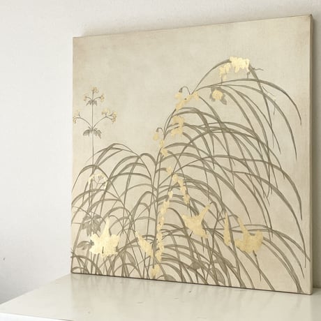 秋草図二枚組