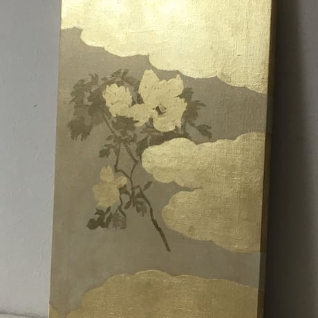 雲と花