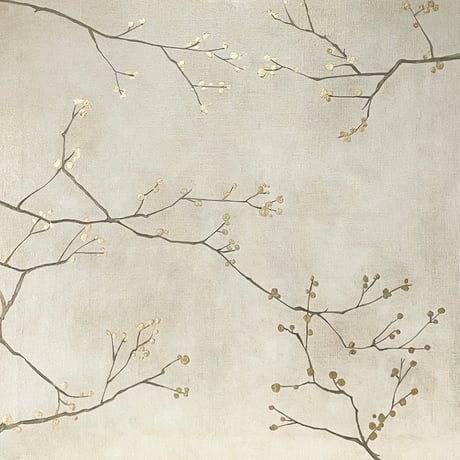 梅の枝に蕾