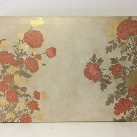 四季草花図　3