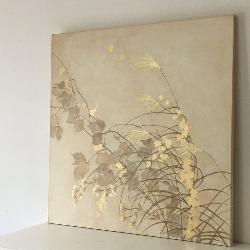 秋草（美人画・A2サイズ） 秋草図1 | AKIKO KONDO