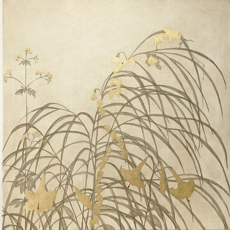 秋草図二枚組