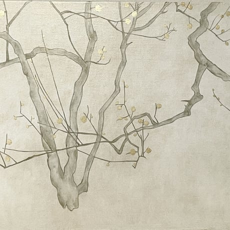 白梅図　2