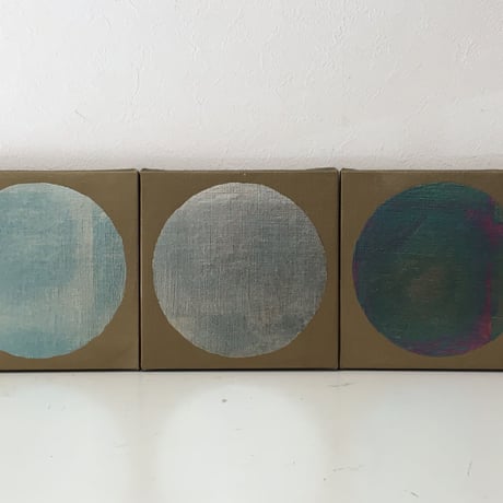 K様オーダ品　月　青