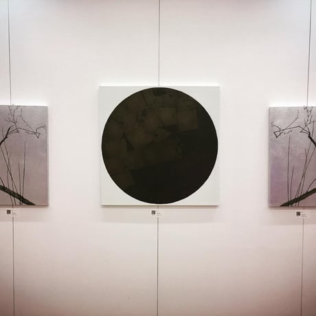 銀の梅図2