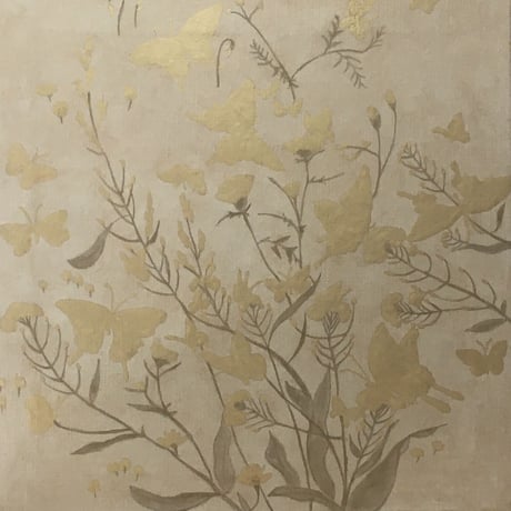 蝶と草花