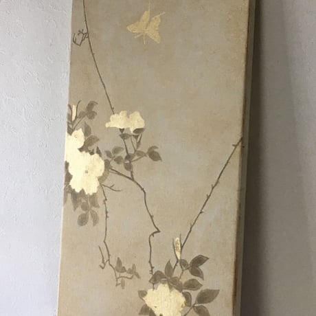 薔薇と蝶