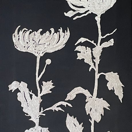 2本の菊