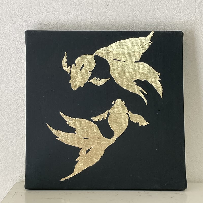 絵画　魚　2つセット i22504_1_270.jpg