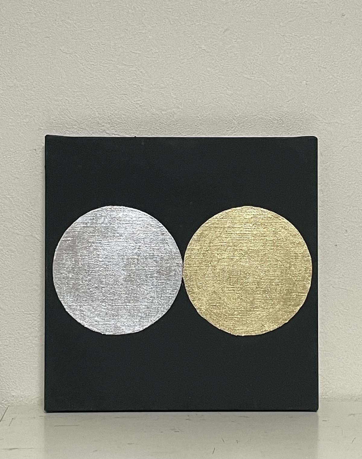 『新月満月の陰陽クリスタルアート』 新月アート＆満月アート 1セット 新月満月の陰陽クリスタルアート』 新月アート＆満月アート 1