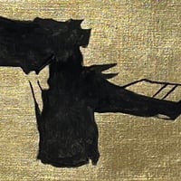 Astratto/ gold