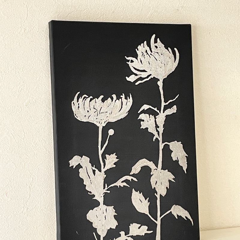 クロケン　花咲く金のなる木と白ヘビandフレンチブルドッグ　　絵画 ホアキン・トレンツ・リャドの花の絵画「花咲くころ」を通販で販売