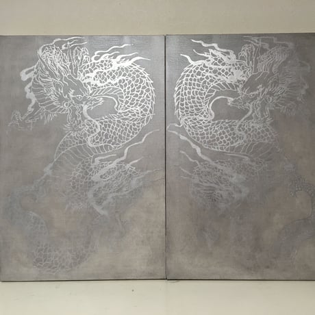 銀の龍1