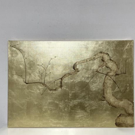 金に梅図　2