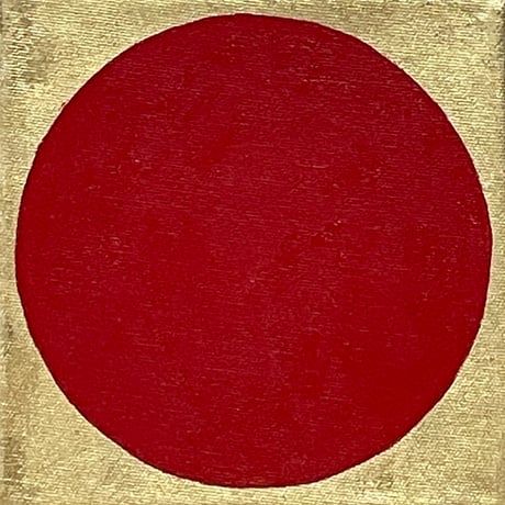 金に赤い月