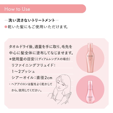 サブリミック エアリーフロー リファイニングフリュイド 125mL