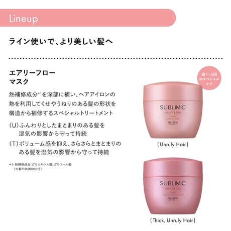 サブリミック エアリーフロー リファイニングフリュイド 125mL