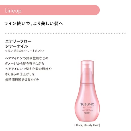 サブリミック エアリーフロー リファイニングフリュイド 125mL