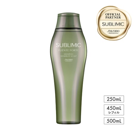 サブリミック フェンテフォルテ シャンプー DD：フケ・かゆみのある頭皮用 250mL/500mL/450mL(レフィル)
