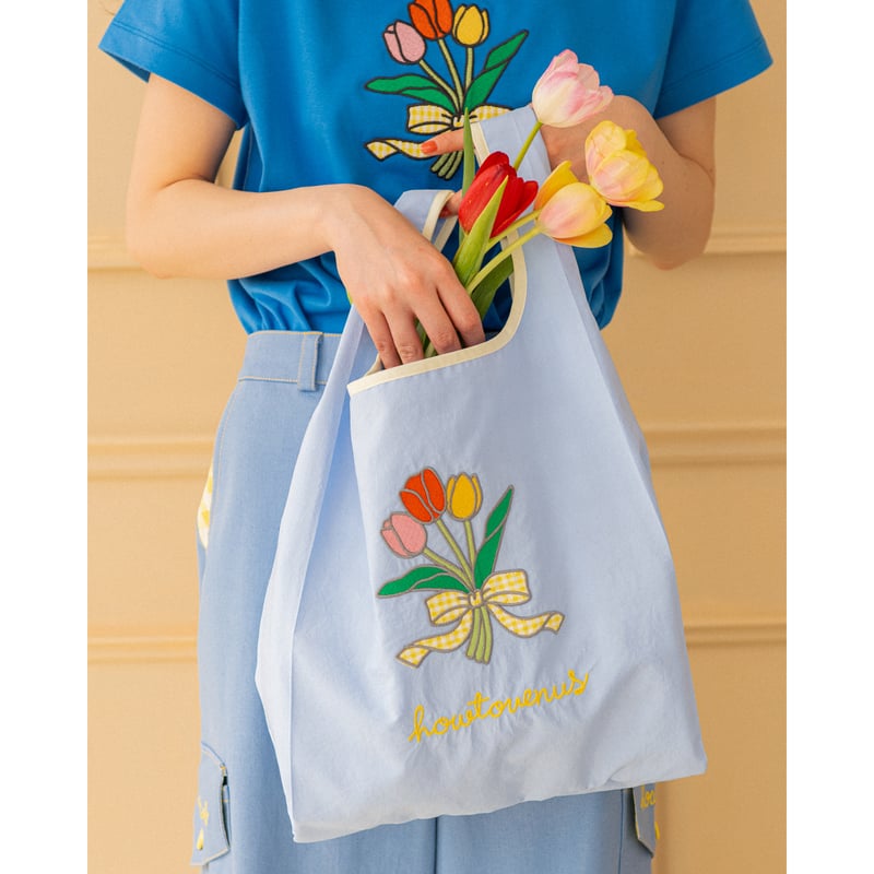 Tulip Bouquet Tote Bag | HOWTOVENUS