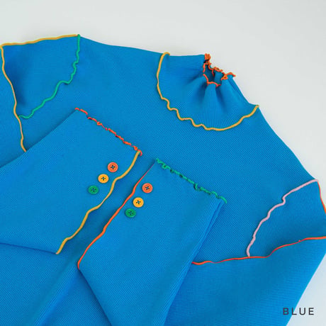 Colorful Mellow Rib Tops