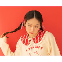 Check Pattern Collar - RED