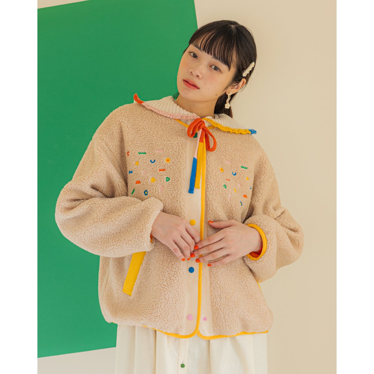 Playful Parts Boa Blouson | HOWTOVENUS