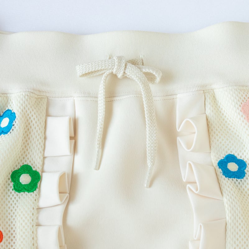 Flower Sweat Skirt | HOWTOVENUS