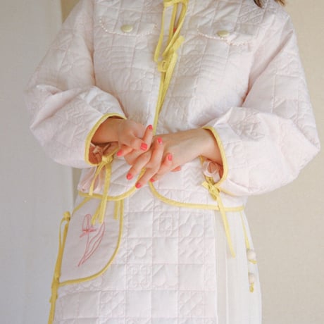 Quilt Tile Skirt- Pink