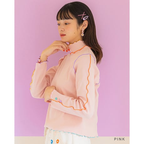 Colorful Mellow Rib Tops