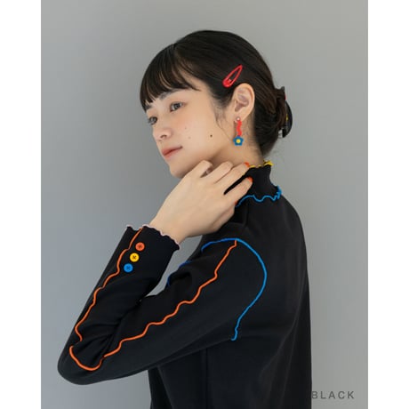 Colorful Mellow Rib Tops