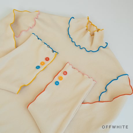 Colorful Mellow Rib Tops