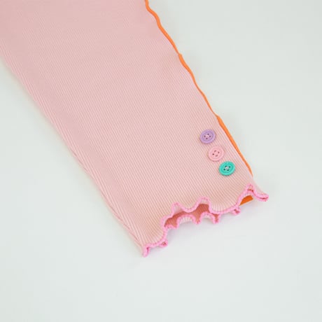 Colorful Mellow Rib Tops