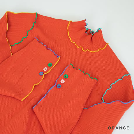 Colorful Mellow Rib Tops