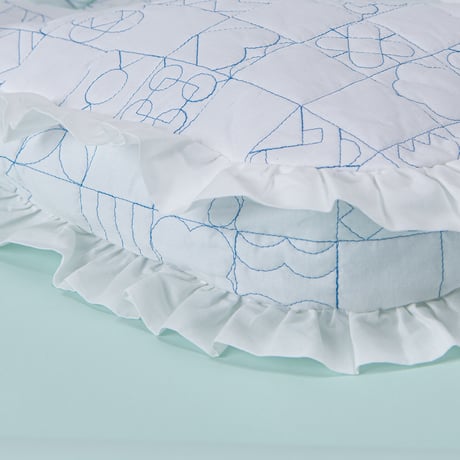 Quilt Tile Bag - BLUE