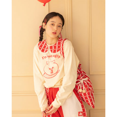 Patchwork Park Pants - RED