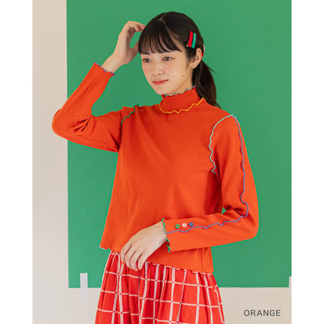 Colorful Mellow Rib Tops