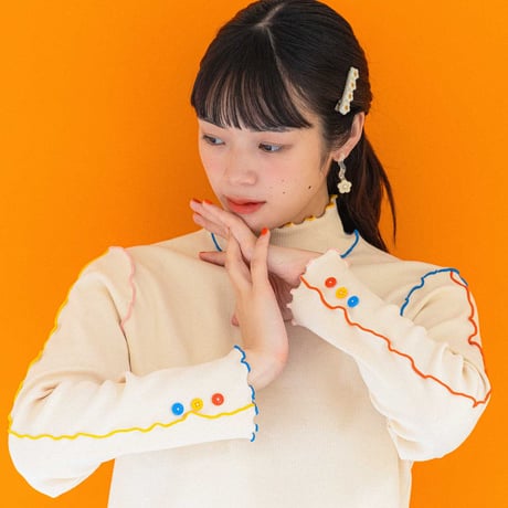 Colorful Mellow Rib Tops