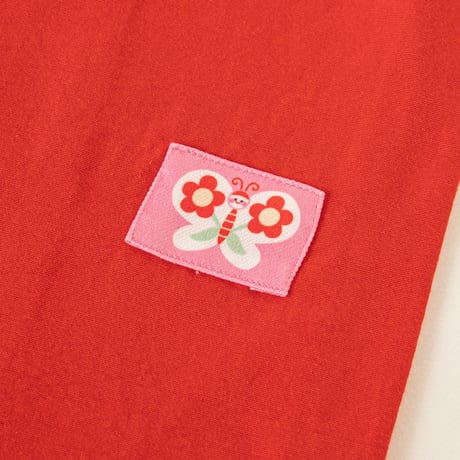 Patchwork Park Pants - RED
