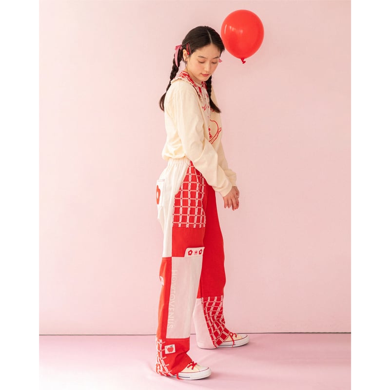 【新品未使用】fish&kids パッチワークパンツ FISH&KIDS - DENIM PATCHWORK PANTS – treats and room