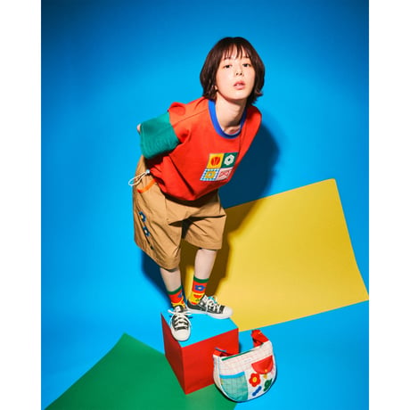 [6月8日まで] Side Flower Half Pants