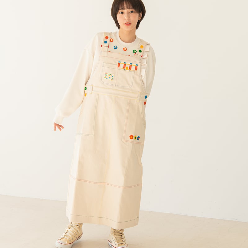 日替SALE machatt 2way Salopette ホワイト machatt 2way Salopette ホワイト - メルカリ