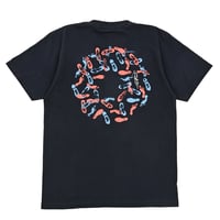 Smoke Logo S/S Tee Shirts (Hazy Black) | STRUSH