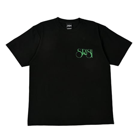 Footprints S/S Tee Shirts (Black) Art by NOVOL